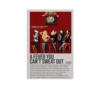 Panic! at The Disco A Fever You Can't Sweat Out Impression sur toile imperméable HD résistante aux UV Convient pour les salons et les couloirs et fait un excellent cadeau Style sans cadre 60 x 90 cm