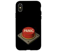 Panic Button Coque pour iPhone X/XS
