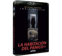 Panic Room 2002 Blu-Ray Spanish Import, Plays In English, Jodie Foster, Kristen Stewart, Forest Whitaker, Dwight Yoakam, Jared Leto