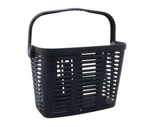 Panie vélo avant plastique avec anse fixation 60mm système clips poids max 5 kgs P2R Noir