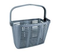 Panie vélo avant plastique avec anse fixation système clips poids max 5 kgs Bellelli e-bike Gris