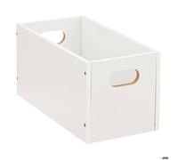 Panier 15x31cm ""Mix N Modul"" bois blanc - 5 five simply smart - Blanc