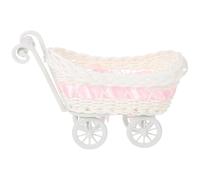Panier à Bonbons Décoratif en PP Rose, Rangement Bureau | Décoration de Maison, Usage Étagère, Style Adorable et Pratique, pour Adultes et Garçons et Filles