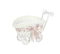 Panier à bonbons décoratif tissé fabriqué à la main pour les fêtes, décoration de la maison, centre de table élégant, panier de rangement portable pour fête de mariage