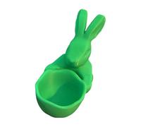 Panier à bonbons en forme de lapins de style minimaliste, décorations de bureau, matériaux sûrs, fonction de stockage pour les décorations de bureau, panier à bonbons de Pâques