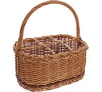 Panier à bouteilles 'Rustico', pour 6 bouteilles Panier de rangement