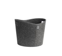 Panier à bûches - ADURO - Proline - Ø 39 x 31cm - Feutre - Poignées