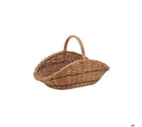 AUBRY GASPARD Panier à bûches en Osier Buff