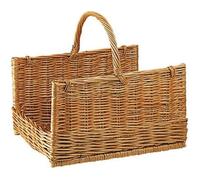 AUBRY GASPARD Panier à bûches en Osier Buff 45 x 30 x 45 cm