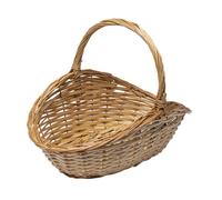Panier à bûches en osier WERKA PRO 50 x 30 x H. 8/20 cm