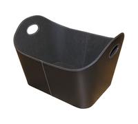 Panier à bûches Lienbacher similicuir/polaire