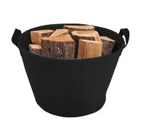 Panier A Buches Tissu Teahupoo Noir - LE MARQUIER