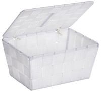 Panier à bûches - WENKO - 22077100 - Polypropylène - Empilable - Blanc