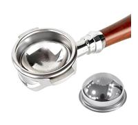 Panier à café de précision de 58 mm, système de contrôle des tirs cohérent, porte-filtre d'extraction uniforme, outil de brassage d'expresso haute performance pour la maison, les propriétaires de café