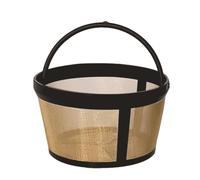 Panier à café en acier inoxydable 304 et maille de nylon double couche, passe au lave-vaisselle, insert réutilisable