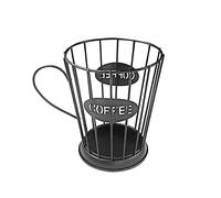 Panier à Capsules De Café, Organisateur De Dosettes De Café, Porte-capsules De Café Design Original, Porte-gobelet K, Organisateur De Dosettes De Café Vintage Pour Hôtel De Café à Domicile (Noir)