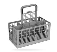Panier à CoPanier à Couverts Universel de Rechange pour Lave-Vaisselle. | Compatible avec Bosch, Siemens, Rex, Electrolux , avec Poignée Amovible , Dimensions 24 x 13,5 x 26cm Classe Énergétique A