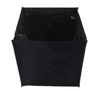 Panier à Corde en Nylon, Noir Durable, Conception de Triangle Pliable - matériau Anti-vieillissement, Attaches sécurisées, légers pour l'escalade et Les Sports de Plein air