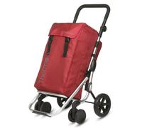 Panier à Courses - PLAY-MARKET - S7601807 - Pliable - 4 Roues - Grande Capacité (Chilli)