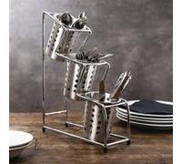 Panier à Couverts Inox Rond Olympia Vert G