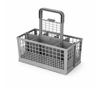 Panier à couverts Lave-vaisselle pour Bosch Siemens Electrolux Rex - Porte-couverts / porte-couverts Lave-vaisselle résistant avec poignée amovible - Pièce de rechange compatible