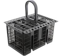 Panier à couverts pour lave-vaisselle avec encoches - adapté à Whirlpool, Ariston, Bauknecht, Hotpoint, Ignis et Indesit - 210 x 162 x 220 mm