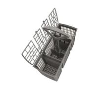 Panier à couverts universel de rechange for lave-vaisselle, avec poignée amovible, support for ustensiles, compatible avec Siem.