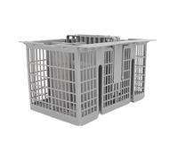 Panier à couverts universel for lave-vaisselle, avec 8 compartiments et 2 couvercles, en ABS, organiseur for