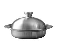 Panier à - Cuiseur en Acier Inoxydable de 27,9 cm, Panier de Cuisine Polyvalent pour Cuire à la Légumes, Brocoli, Maïs, Pommes de Terre, Œufs, Homard, Crabe, Fruits de Mer et Pâte