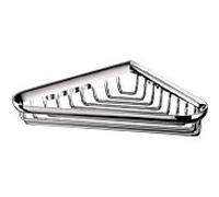 Emco Bad Panier à éponge d'angle System 2 354500102 chromé, fixation murale dissimulée, amovible