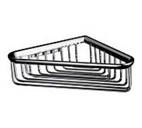 Emco Bad – Panier à éponge d'angle System 2 354500105 chromé, fixation murale dissimulée