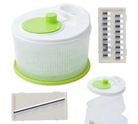 Panier à essoreuse à laitue - Essoreuse à Salade et Bol à Fruits, séchoir à Salade Domestique | Passoire à légumes 2 en 1 de Grande capacité, Panier de Gadgets de Cuisine pour Hachoir à Fruit