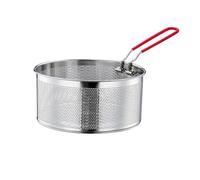 Panier à Frites et Pâtes en Acier Inoxydable - Passoire de Cuisine Avec Poignée, Louche, Écumoire - Ustensile Domestique (20 cm)