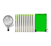 Panier à fruits en métal - Aide à la cueillette de citrons | Pôle de connexion en acier inoxydable - Pince à fruits avec poignée télescopique pour poire, citron, orange