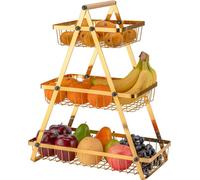 panier à fruits et à épices à 2 étages Loft E-8181