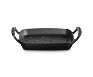 Panier à griller carré collection barbecue 30 cm Noir Mat