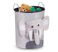 Panier à jouets Nukido - éléphant gris