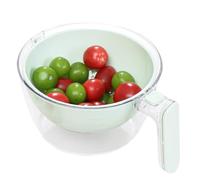 Panier À Légumes - PET 21,5x17x9,5cm | Bol Passoire Pour Lave-fruits | Laveuse De Légumes Pour Nettoyer Les Fruits, Les Légumesx Et La Préparation Quotidienne Des Aliments En Cuisine