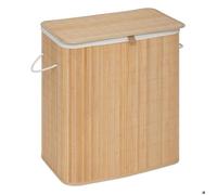 Panier à linge 100L double bambou - 5 five simply smart