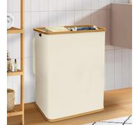 Panier à linge 140L avec 2 bacs amovibles