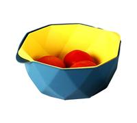 Panier à linge 2 en 1 pour fruits et légumes | Panier de lavage 2 en 1 avec deux poignées pour la cuisine