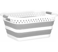 Panier à linge 36 L Collecteur de linge pliable Bac à linge Panier de rangement