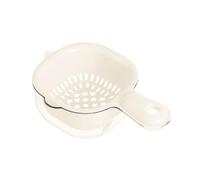 Panier à linge à fruits avec colander, bol de brassage, panier, double couche de cuisine, panier de vidange avec poignée, bac de vidange pour baies et raisins