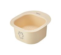 Panier à linge à fruits - Double drainage - Passoire de cuisine polyvalente - Alternative pour fraises et herbes vertes - Bol de drainage compact pour les élèves