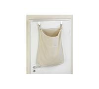 - Panier à linge à suspendre sur porte Canguro - L. 52 x H. 81 cm - Beige - Canguro