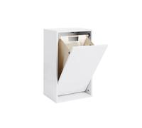 Panier à linge avec boite de rangement OYOY Living Design Recollector Blanc 30x43x70 cm