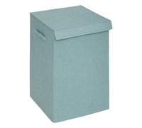 5five Panier à linge Colorama avec séparateur 74 L Bleu Arctic