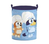 Aymax Panier à linge Bluey 50 x 32 cm Multicolore Tissu