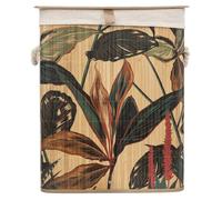 Panier à linge Bambou ""Blackflora"" ou ""Palawan"" 60 litres Atmosphéra - Palawan