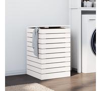 Panier à Linge Corbeille à Linge Rangement Intérieur Bois Massif de Pin vidaXL